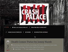 Tablet Screenshot of crashpalaceproductions.com